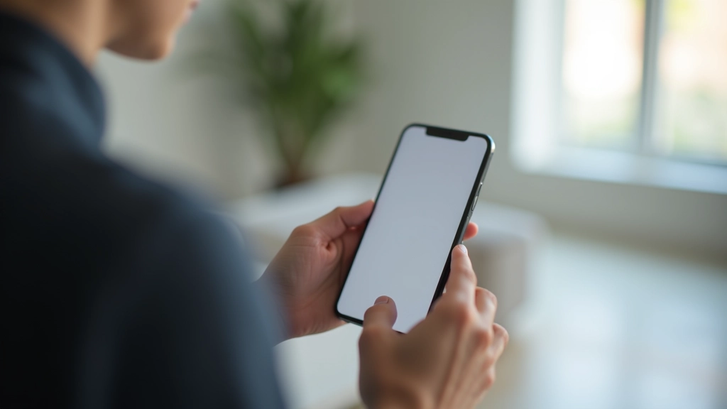 Person setting phone reminders and notifications for security monitoring with calendar app visible